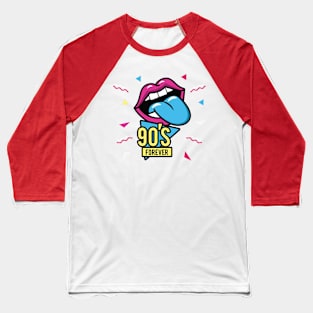 Party Forever At 90' Baseball T-Shirt